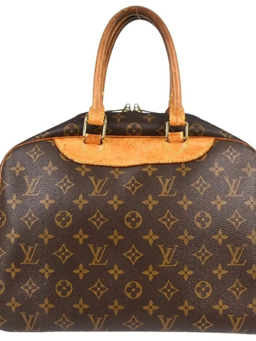 Louis Vuitton Deauville Bowling Vanity Handbag